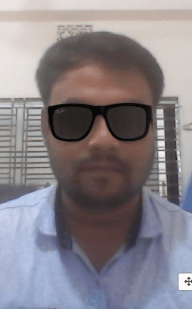 Sunglass fitting simulation