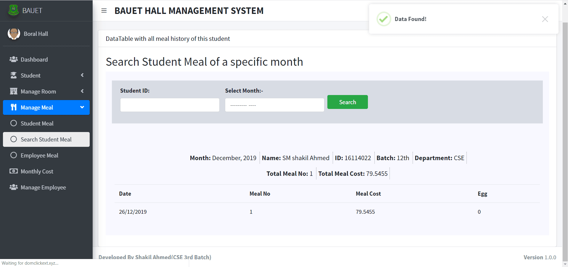 Monthly Financial Reports