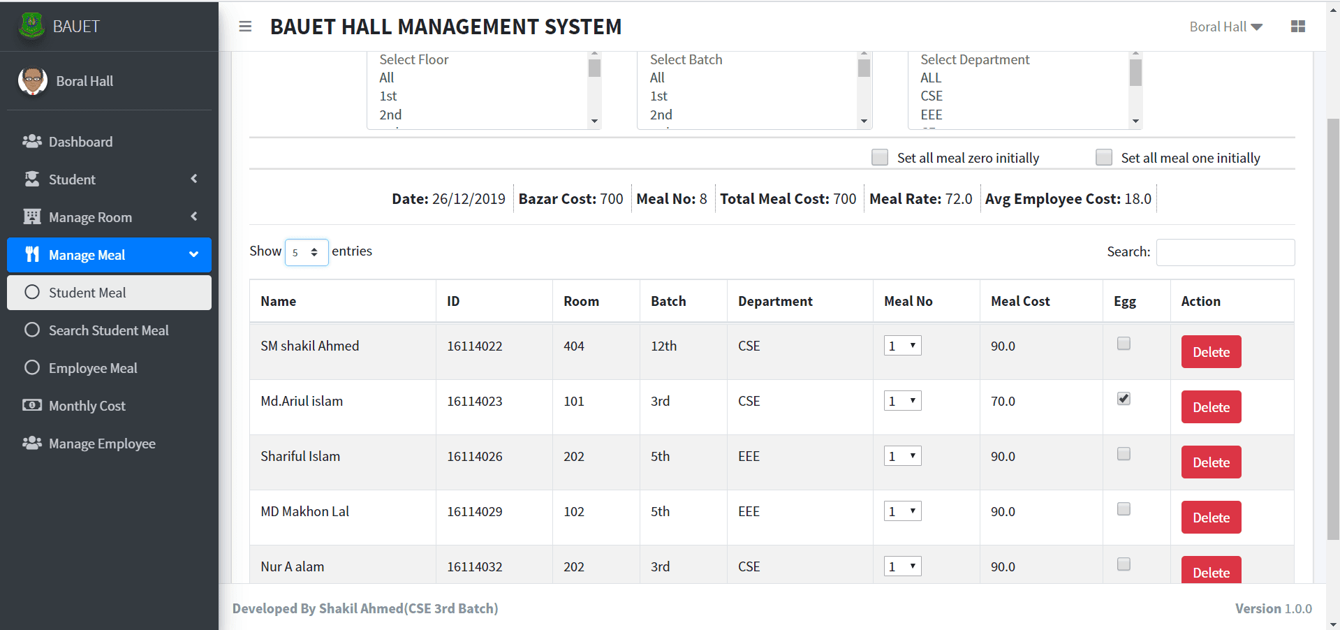 Real-Time Billing Tracking